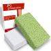 Maryton Glass Pumice Stone for Feet - Fast Acting Hard Skin Callus Remover for Feet Cracked Heels Dry Rough Skin. Professional Pedicure Tool Foot Scrubber File Exfoliator 2 Count