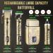 Premium Hair Clippers for Men - T-Blade Nose Hair Trimmer & Foil Shaver Kit with LCD Display (Bronze) - Zero Gap Haircutting Set for Barbers - Buy Online on GoSupps.com