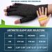 Compression Fingerless Gloves for Arthritis Relief - 2 Pairs for Women & Men - Warm and Healing Support - L Grey - Buy Online on GoSupps.com