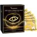 Permotary 30 Pairs 24K Gold Gel Collagen Eye Pads,Crystal Collagen Under Eye Mask for Moisturizing,Reducing Fine Lines&Dark Circles& Puffy Eyes Under Eye Patch for Women Men, Gold Boxed 30 Pairs Boxed-Gold