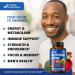 Multivitamin for Men - B-Complex | Whole Foods & Enzymes - Energy Focus & Brain | Men's Health Complex - 46in1 Mens Multivitamin - Bioavailable & Gentle on Stomach - Made in USA - 90 Capsules 1/Day - Buy Online on GoSupps.com