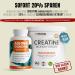 Buy Pure Micronized Creatine Monohydrate Powder 500g - 100% Vegan Optimal High Dose No Additives - 146 Portions for Enhanced Performance - Buy Online on GoSupps.com