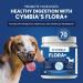 Cymbia Flora+ Microflora Digestive Health Supplement for Dogs - Prebiotics & Probiotics for Dogs - Supports Gut Health & Immune System - Active Blend Floramuno Boost+ Approx. 70 Days Supply - Buy Online on GoSupps.com