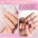 Glitter Nail Polish - Translucent Sparkly Nail Polish - Reflective Pink Nail Varnish - 60 Second Quick Dry Nail Polish - No Bake No Chip Breathable Nail Polish Long Last for Women - Buy Online on GoSupps.com