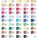 GenCrafts Watercolor Paint Set - 50 Premium Vibrant Colors - Non-Toxic Pigment Paints - 12 ml (0.406 oz) - Ideal for Paper, Canvas, and Crafts - Buy Online on GoSupps.com