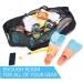 MOOCY XL Mesh Duffel Bag for Dive, Scuba, Snorkeling & Gym - Heavy Duty Beach Tote with Side Pockets and Zipper - Black - Buy Online on GoSupps.com