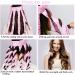 Heatless Curling Rod Octopus Heatless Curling Rod Headband Soft No Heat Hair Curlers No Heat Wave Hair Curlers Styling Tools for Overnight DIY Hair Styling Tools (Pink) - Buy Online on GoSupps.com