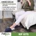 Fablife Hip Set for Daily Food & Mobility | Essential Aids for Hip Replacement Knee & Back Surgery - Gripper Bath Sponge Sock Helper & More - Buy Online on GoSupps.com