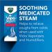 Vicks VapoSteam Medicated Liquid with Camphor 8 Oz - Cough Suppressant for Vicks Vaporizers and Humidifiers - Buy Online on GoSupps.com