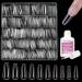 Nail tips set with glue Venares 500 pieces of artificial nails set 10 sizes nail tips for gel nails fake nails tips for gel nails set soft gel nails tip set with glue full cover