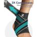 Fitomo Ankle Support with Compression Strap for Plantar Fasciitis & Achilles Tendon - S Black - Buy Online on GoSupps.com