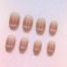 Mrcuvaryas Press on Nails - 24 Pink Cat Eye Shiny Fake Nails | Complete Soft Gel Tips for Women & Girls - Nail Art with Pink Sparkle - Buy Online on GoSupps.com