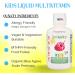 Go Healthy Kids Multivitamin Liquid (1 Bottle Raspberry) and Vitamin D3 K2 Drops (1 Bottle Vanilla) Vegan and Vegetarian Gluten Free Non-GMO Bundle - Buy Online on GoSupps.com