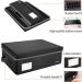 Fireproof Photo Storage Box - Holds 20 4 x 6 Cases - Collapsible & Portable Craft Keeper - Buy Online on GoSupps.com