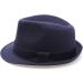 Classic 100% Cotton Twill Fedora Hat - Navy, Large-X-Large - Buy Online on GoSupps.com