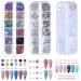 4200pcs Rhinestones Nail Art Kit with Wax Pencil and Picker - Nail Glitter Sequins, Decals, Crystals, Gems, Diamonds Set - Buy Online on GoSupps.com