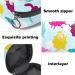 Colorful Animal Sheep Menstrual Cup Pouch - Large Organizer Bag for Women & Girls, Multicolored - Buy Online on GoSupps.com
