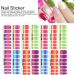 Nail Sticker Nail Strips Easy To Use Shiny Avantgarde Design for Home for Salons - Buy Online on GoSupps.com