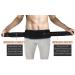 Vriksasana Sacroiliac Hip Belt for Women and Men - Alleviates Sciatic, Pelvic, Lower Back, and Sacral Nerve Pain - SI Joint Dysfunction Brace - Regular Size (32-45) Black - Buy Online on GoSupps.com