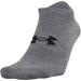 Under Armour Adult Essential Lite No Show Socks 6-Pack - Gray Assorted Large - Buy Online on GoSupps.com