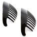 Camila Paris CP2872/2 French Hair Side Combs - Black Interlocking Combs for Women - Strong Hold Hair Clips for Bun Chignon Up-Do - Made in France - Buy Online on GoSupps.com