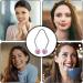 Facial Dimple Trainer - Natural Dimples Devices Stainless Steel Dimple Tool | Skin Care Kits Facial Trainer Facial Care and Exerciser Portable Dimples Devices for Charming Smile 35.5x0.8cm Purple - Buy Online on GoSupps.com