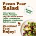 Buy Food to Live Organic Pecan Pieces - 1.5 lbs Raw Chopped Pecans Non-GMO Vegan Keto-Friendly Kosher - Bulk Nuts for Healthy Snacking - Buy Online on GoSupps.com