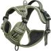 Buy Heele Adjustable Dog Harness & Crockery for Puppies | Breathable Reflective Designs in Army Green - Perfect for Small & Medium Dogs - International Shipping Available - Buy Online on GoSupps.com