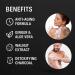 Natural Body Wash with Aloe Vera Coconut & Vitamin E Moisturizing Cleanser for Women & Men Sulfate Free Gentle Skin Care Vegan Body Care Products Travel Size Body Wash 8 fl oz 1PACK Body Wash - Buy Online on GoSupps.com
