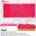 African Exfoliating Net Sponge - 2 Pack Bath Rag Washcloth Towel for Shower, Skin Smoother - Orange Pink & Yellow Pink - Buy Online on GoSupps.com