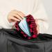 GIAPB Period Bag Sanitary Napkin Storage & Travel Makeup Pouch - Red Squares Black Plaid | Color3329 - Buy Online on GoSupps.com