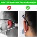 YR 10 Pieces Adjustable Eyeglass Hooks for Mask Holders to Protect Ears Soft Comfortable Silicone Ear Saver for Masks Glasses Mask Strap Extender for Adults  Kids Black - Buy Online on GoSupps.com
