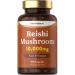 Reishi Mushroom Capsules | 10 000mg | 100 Powder Capsules | High Strength Extract | Food Supplement | by Horbaach