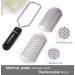 Pedicure Foot File Scrubber Rasp Callus Shaver Cuticle Cutter Pedi Tool - 2 Blades - Buy Online on GoSupps.com