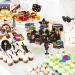 32-Piece Roller Skate Cake Topper Set - 90s Style | Birthday Party Decorations for Adults | DIY Cupcake Toppers by Totally Party Supplies - Buy Online on GoSupps.com
