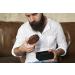 NaturalBeard Original Barbershop Bartbrush | Walnut Wood & Wild Boar Hair for Beard Care | Perfect for Oil Balm & Wax - Buy Online on GoSupps.com