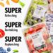 FARMSKIN Superfood Salad Sheet Mask Set of 6 - Nourishing Korean Face Masks with Mangosteen Broccoli Carrot Coconut Blueberry & Tomato - Refreshing & Cruelty-Free Skincare - Buy Online on GoSupps.com