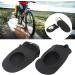 Boloramo Bicycle Shoe Toe Protection - 2 Pack No-Slip Adjustable Black Neoprene Dirt Repellent for Outdoor Riding - Buy Online on GoSupps.com