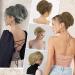 Buy BARSDAR Short Pferance Dut Blond Hair Extension - 20cm Synthetic Chignon with Kamm Clip for Women - Mixed Blonde Urban Style - Buy Online on GoSupps.com