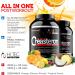 Hi Tec Nutrition Creanon Dietary Supplement - Muscle Growth & Protein Support - 2640g Lemon Flavor - International Shipping Available - Buy Online on GoSupps.com