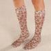 Celeste Stein Vintage Butterflies Therapeutic Compression Socks - 8-15 mmHg Queen Plus Calf - Ideal for International Shipping - Buy Online on GoSupps.com