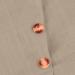 Women's Summer Cotton Linen T-Shirt - Solid Color Loose Fit Tunic Tee | Long Sleeve Crewneck Blouse | XX-Large - Khaki - Buy Online on GoSupps.com