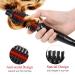 LOVANI Mini Travel Hair Curling Iron Brush - Dual Voltage 3-in-1 Ceramic Ionic Curler for Short Hair with Anti-Scald Protection & Travel Bag - Buy Online on GoSupps.com