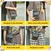 Dog Training Pouch Puppy Training Bag 4 Ways to Wear Dog Training Treat Pouch with Adjustable Waistband Shoulder Strap Include Collapsible Dog Bowl and Dog Training Clicker Olive Green - Buy Online on GoSupps.com