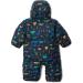 Columbia Kids Reversible Bunting Snowsuit Romper 6-12 | Navy & Indigo | Powder Lite Technology - Buy Online on GoSupps.com