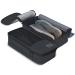 Golf Shoe Bag - Unisex Shoe Tote 13.75 x 7 x 4.5 Black | Heavy Duty Travel Organizer - Buy Online on GoSupps.com