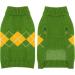 Cozy Green Pet Sweater - Winter Clothing for Dogs & Cats | Soft & Warm Coat for Pets - Buy Online on GoSupps.com