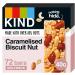 KIND Bars Bulk Pack High Fibre Gluten Free Snack Bars Caramelised Biscuit Nut No Artificial Colours Flavours or Preservatives 72 x 40g bars