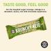 GOOD GOOD Krunchy Keto Bar Almond & Banana - Low Carb Protein Bar - High Fiber, No Added Sugar - Diabetic & Sugar Intolerant Friendly - 15x35g (15 Count) - Buy Online on GoSupps.com