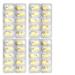 S rum la vitamine C pour capsules pour le visage s rum claircissant soin de la peau la vitamine C anti- ge hydratation raffermissement des ridules du visage lisses ton uniforme (4Pcs)